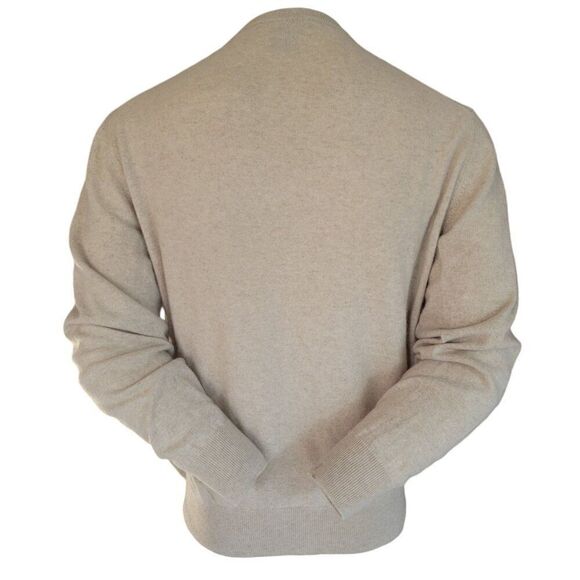 Vintage Hathaway Platinum Mens Cashmere Sweater (Size L) - Picture 4 of 6